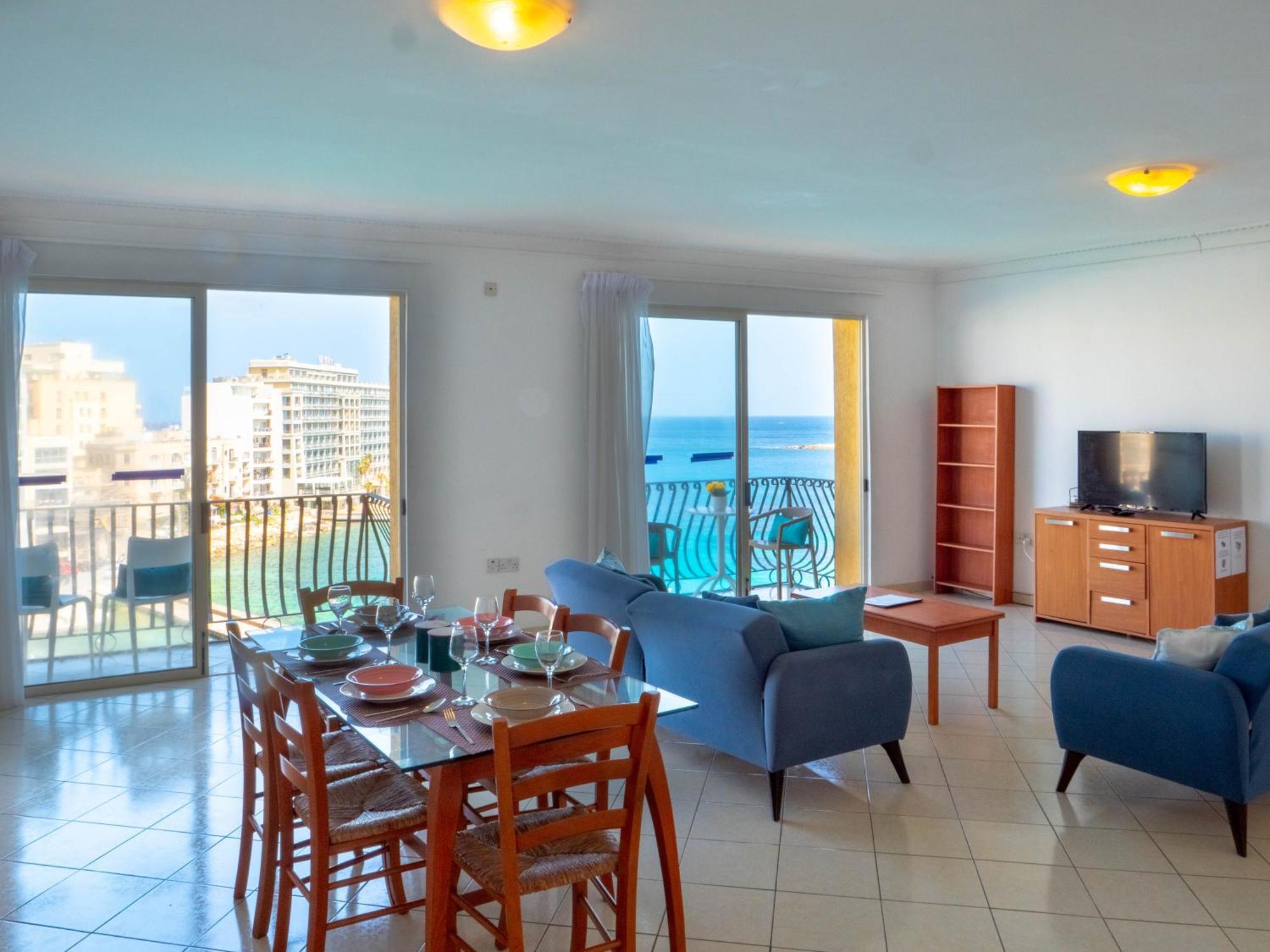 Morina Court - Seaview Apartments And Penthouse In St Julians By Shortletsmalta Saint Julian's Exterior photo